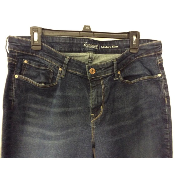 Levi Signature Modern Slim Jeans in Women size 16M - Picture 4 of 11